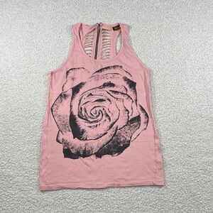 Blush Rose Graphic Women's Tank Top xl